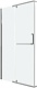 Grossman Душевая дверь в нишу Pragma 110x195 профиль хром стекло прозрачное – фотография-13