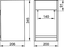 Keuco Корзина для белья Edition 11 11172 – фотография-2