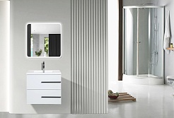 Parly Мебель для ванной Bella 60 подвесная белая – фотография-2