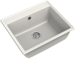 Granfest Мойка кухонная GF-V580 белый – фотография-1