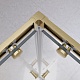Cezares Душевой уголок Relax 304 RELAX-304-A-2-80-C-BORO 80x80 профиль брашированное золото стекло прозрачное – картинка-14