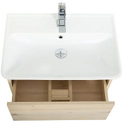 BelBagno Тумба с раковиной Neon 50 с 2 ящиками подвесная Pino Bianco – фотография-4