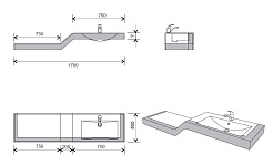 Kolpa San Раковина Line Concept – фотография-2
