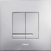 Wisa Кнопка смыва XS Delos DF 8050.415651 матовый хром