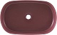 Allen Brau Мебельная накладная раковина Fantasy 55 4.11022.BD бордо – фотография-6