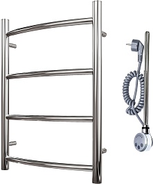 Point Полотенцесушитель электрический П4 400x600 PN04146E хром – фотография-3