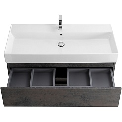 BelBagno Тумба с раковиной Molveno-46 80 подвесная ossido – фотография-14