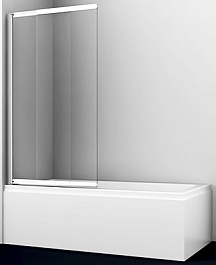 WasserKRAFT Шторка на ванну Main 41S02-80 WasserSchutz – фотография-1