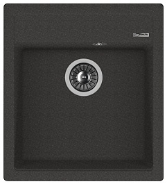 Florentina Мойка гранитная Липси 460 черный – фотография-1