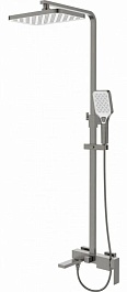 Esbano Система душевая Celine (DS-GM) 115/175/26 оружейная сталь – фотография-1