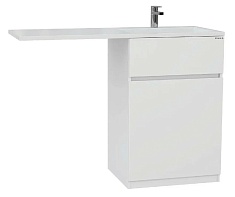 Onika Тумба с раковиной Сорго 58 напольная под стиральную машину белая