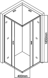 Aquanet Душевой уголок SE-800S – фотография-4