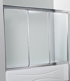 Cezares Шторка на ванну FAMILY-B-V-3-170/140-C-Cr – фотография-1