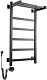 Domoterm Полотенцесушитель электрический Квадро Плюс П6 400x800 EL с полкой черный – фотография-4