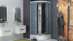 Triton Душевая кабина Гидрус 90x90 графит – фотография-8