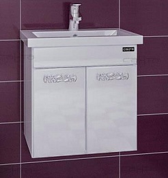 СанТа Тумба для умывальника Ливерпуль 50 подвесная – фотография-1