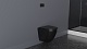 Owl 1975 Унитаз безободковый Vind Cirkel-H Matt Black с сиденьем DP микролифт – картинка-11