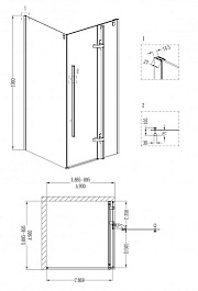 Grossman  Душевой уголок Style GR-6090 – фотография-3