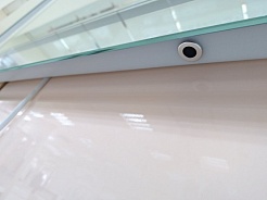 Misty Зеркало Неон 2 LED 100x80 сенсор на корпусе – фотография-6