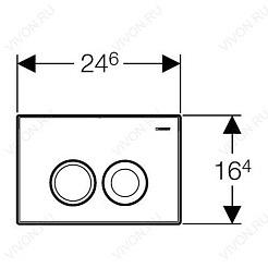 Geberit Система инсталляции Duofix Plattenbau 458.122.21.1  4 в 1 – фотография-3