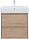 Aquanet Тумба с раковиной Nova Lite 60 подвесная дуб крафт – картинка-15