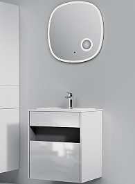 Am.Pm Мебель для ванной Func 60 подвесная белая глянцевая – фотография-1