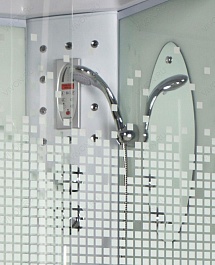 Niagara Душевая кабина NG-310-01RN мозаик – фотография-2