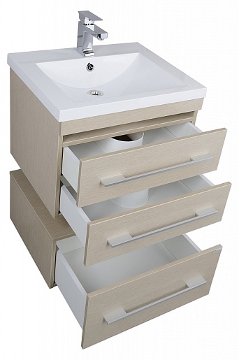 Aquanet Тумба подкатная "Нота 58" светлый дуб – фотография-8