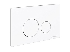 Ceramicanova Система инсталляции для унитазов Envision CN1001W с кнопкой смыва Round белый – фотография-3