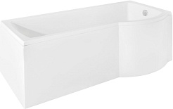 Besco Акриловая ванна Inspiro 150x70 P со шторкой – фотография-2