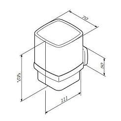 Am.Pm Стакан Gem A9034300 – фотография-3