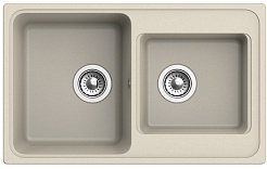 Ewigstein Мойка кухонная Elegant 80D темно-бежевый – фотография-2
