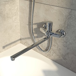 Iddis Смеситель для ванны Torr TORSBL2i10WA универсальный – фотография-2