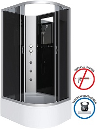 Niagara Душевая кабина Classic NG-2510-14LBKG – фотография-1