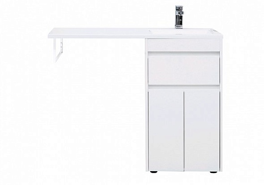 Aquanet Тумба с раковиной Токио 110 R напольная – картинка-11