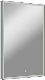 Continent Зеркало Frame Silver Led 700x1000 – фотография-4