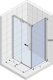 Riho Боковая стенка OCEAN O404 80 L – фотография-2