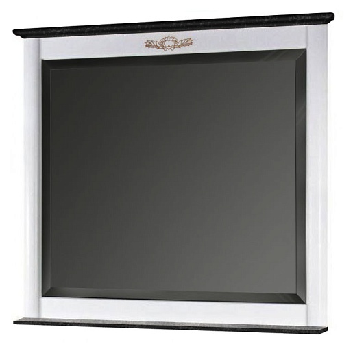 Водолей Зеркало для ванной "Анжелика 90" черное – фото-1