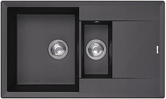 Florentina Мойка кухонная Тоскана 860 К антрацит