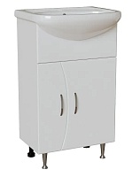 Mixline Тумба с раковиной Эталон 50 белая