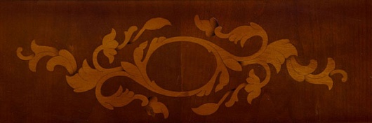 Demax Тумба с раковиной "Версаль 110" cerezo витраж – картинка-9