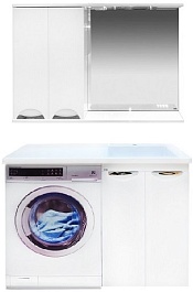 Misty Зеркало-шкаф Куба 120 L – фотография-3