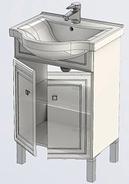 Aquanet Тумба с раковиной "Стайл 55" – фотография-4