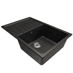 Mixline Мойка кухонная ML-GM19 черная – фотография-2