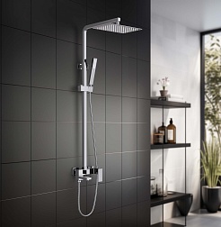 Aquatek Душевая стойка Либра AQ2640CR хром – фотография-4