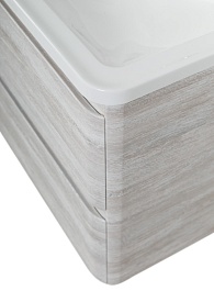 BelBagno Тумба с раковиной Albano 90 подвесная Rovere Vintage Bianco – фотография-7