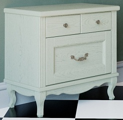 ValenHouse Комод Лиора 65 слоновая кость, фурнитура хром – фотография-1