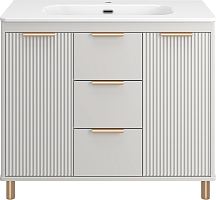 Brevita Тумба под раковину Risacca Crema 100 серая