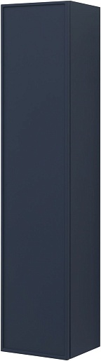 Aquanet Шкаф пенал Арт 35 подвесной маренго матовый – картинка-3