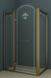 Cezares Душевой уголок RETRO-A-AH-12-120/90-CP-Br-L – фотография-1